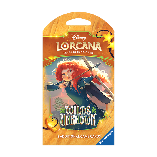 Disney - Lorcana TCG - Wilds Unknown - Sleeved Booster - Brave