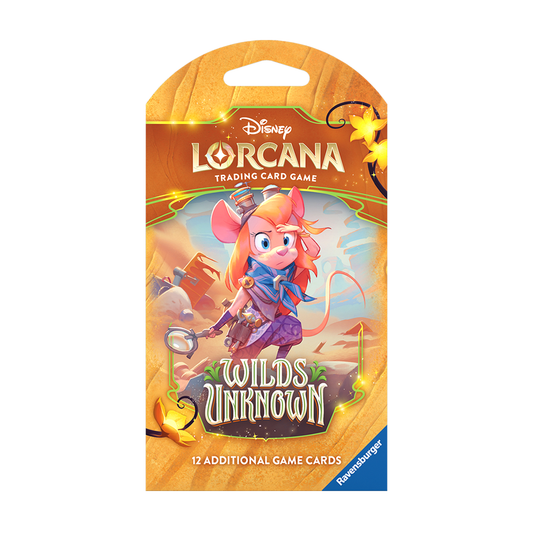 Disney - Lorcana TCG - Wilds Unknown - Sleeved Booster - Gadget Hackwrench