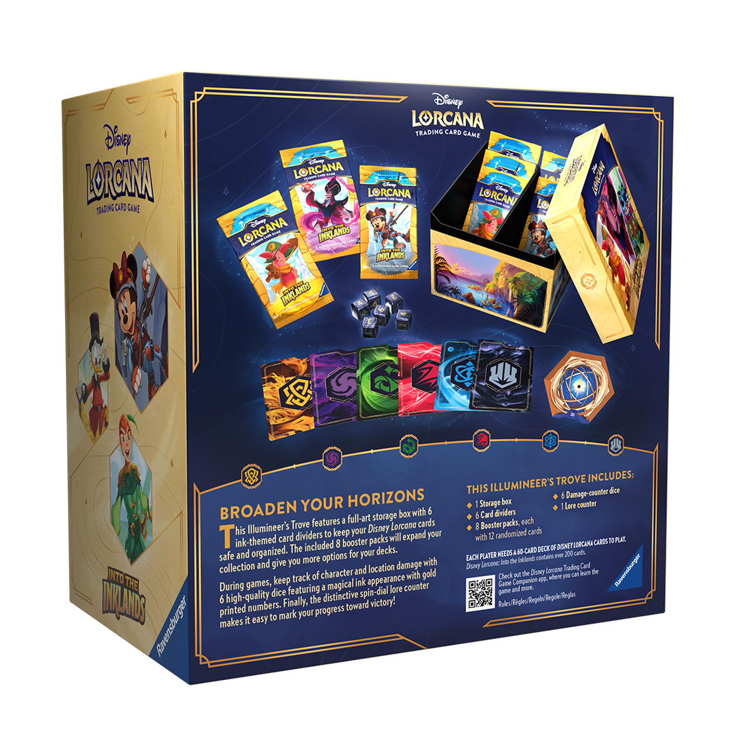 lorcana set 3 booster box Disney Lorcana Into the Inklands Set 3