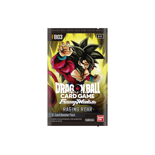 Dragon Ball Super CG - Fusion World - Raging Roar (FB03) - Booster Pack