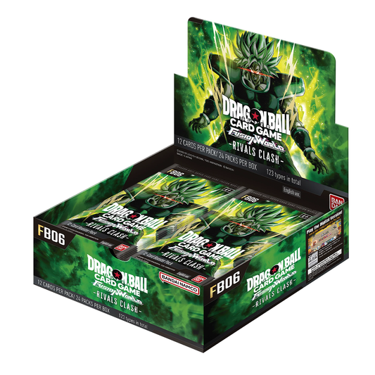 Dragon Ball Super CG - Fusion World - Rivals Clash (FB06) - Booster Box