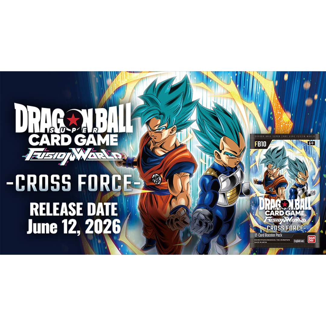 Dragon Ball Super CG Fusion World - Cross Force (FB10) - Booster Box Binderly Dragon Ball Super CG Fusion World - Cross Force (FB10) - Booster Box Binderly