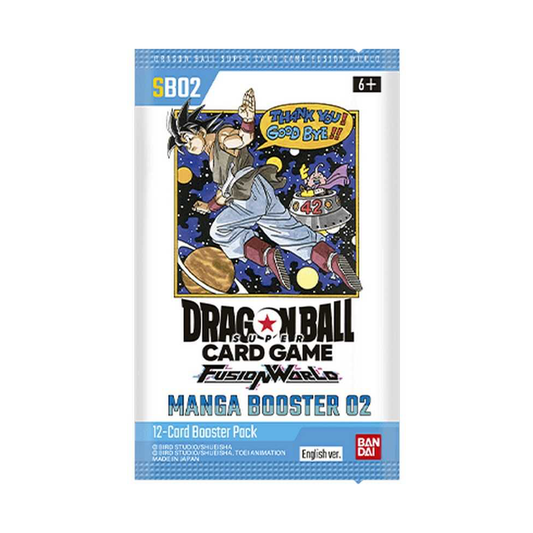 Dragon Ball Super CG Fusion World - Manga Booster (SB02) - Booster Pack