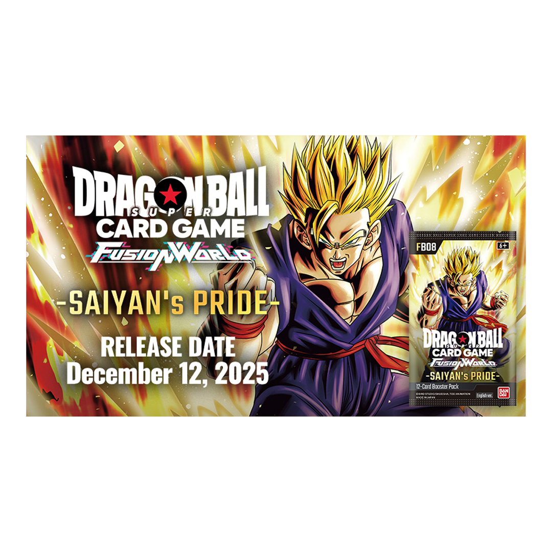 Dragon Ball Super CG Fusion World - Saiyan's Pride (FB08) - Booster Bo Binderly Dragon Ball Super CG Fusion World - Saiyan's Pride (FB08) - Booster Bo Binderly