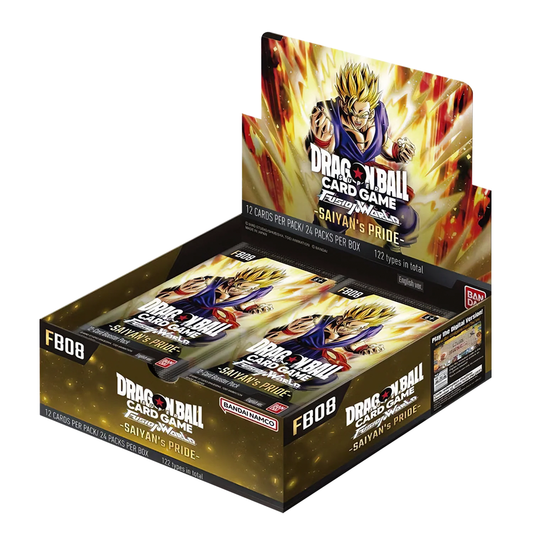 Dragon Ball Super CG Fusion World - Saiyan's Pride (FB08) - Booster Box