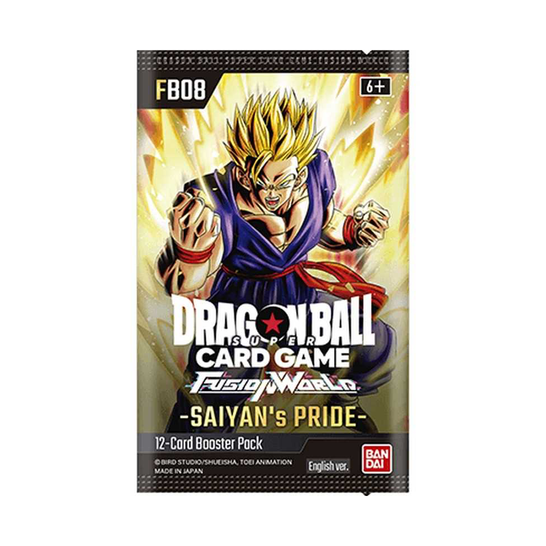 Dragon Ball Super CG Fusion World - Saiyan's Pride (FB08) - Booster Box