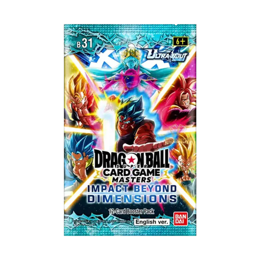 Dragon Ball Super CG Masters - Ultra-Bout Series Set 04 - Impact Beyond Dimensions (B31) - Booster Box