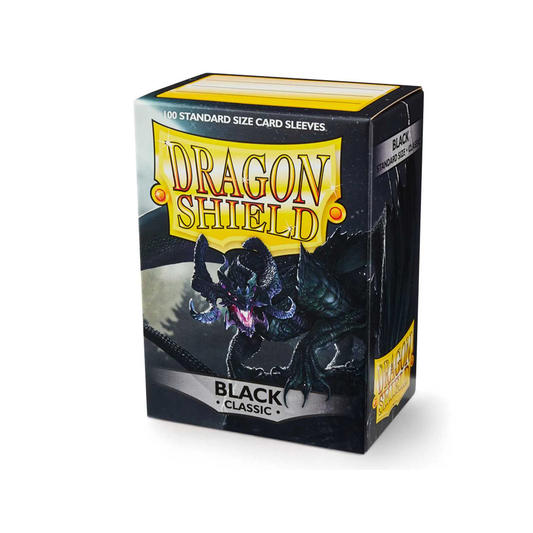 Dragon Shield - Classic Sleeves - Standard Size - 100pk - Black