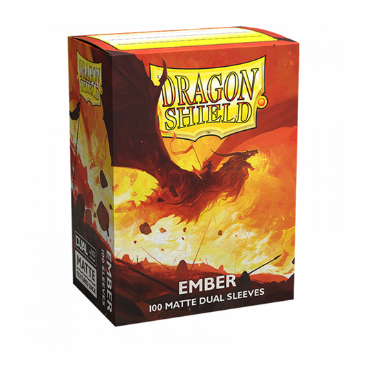 Dragon Shield - Dual Matte - Standard Size - Ember (100pk)