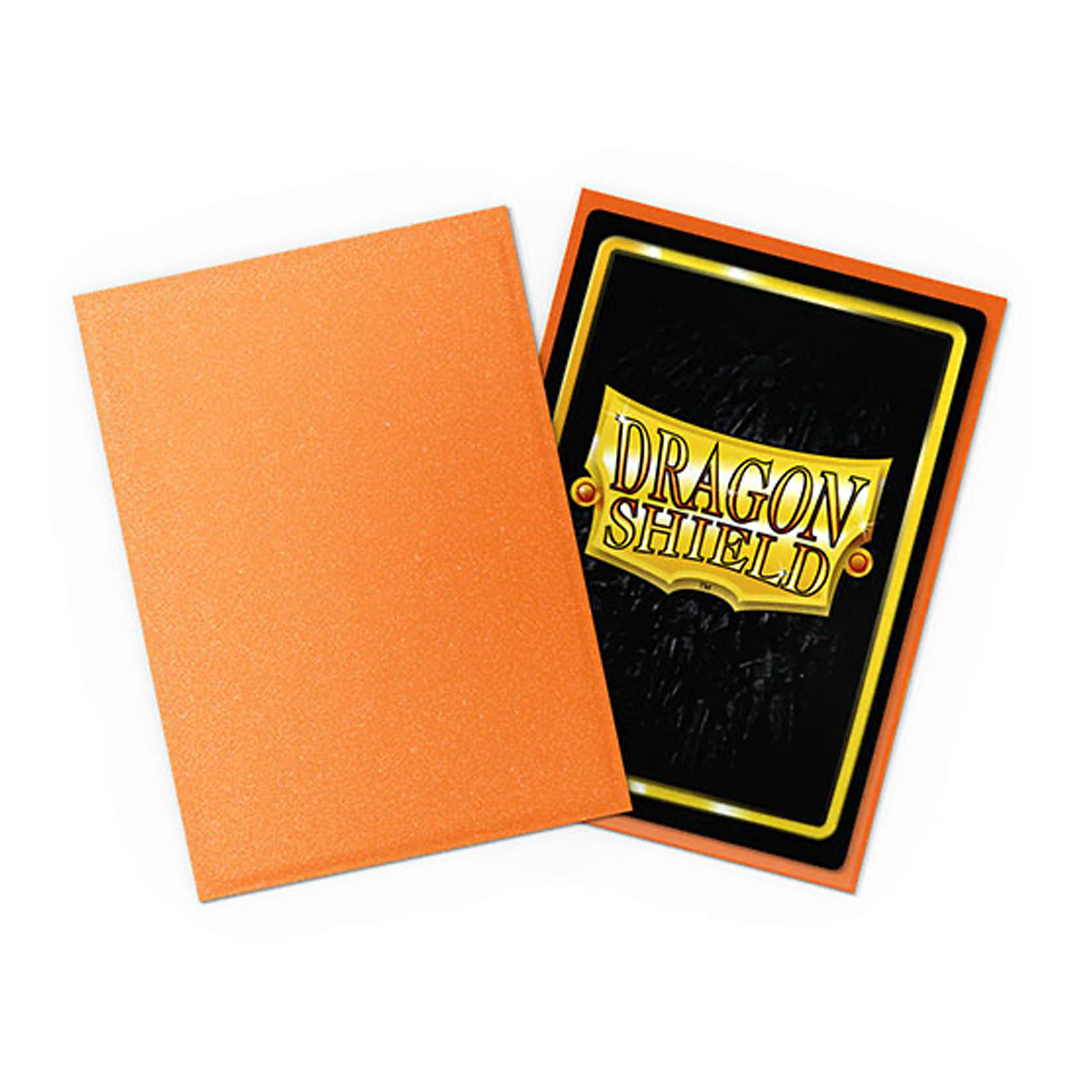 Dragon Shield - Matte - Standard Size - Amber (100pk)