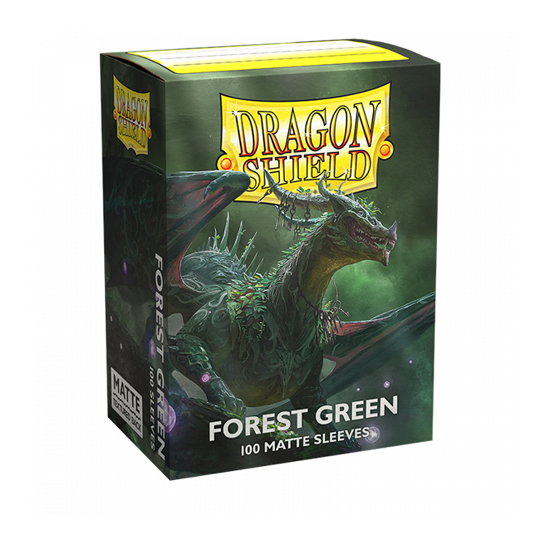 Dragon Shield - Matte - Standard Size - Forest Green (100pk)