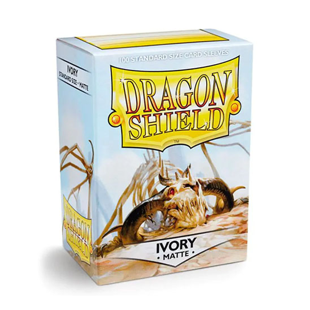 Dragon Shield - Matte - Standard Size - Ivory (100pk)