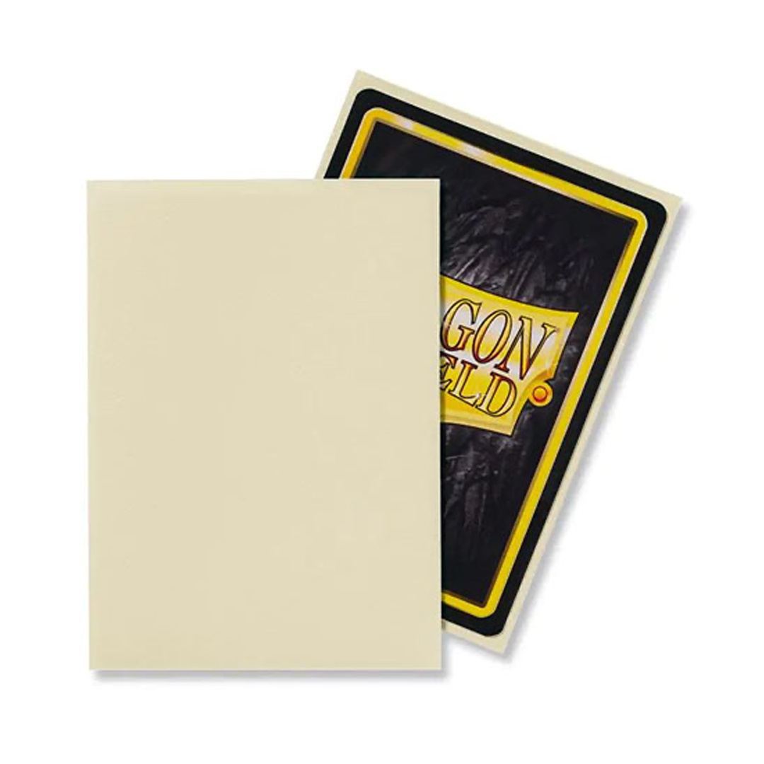 Dragon Shield - Matte - Standard Size - Ivory (100pk)
