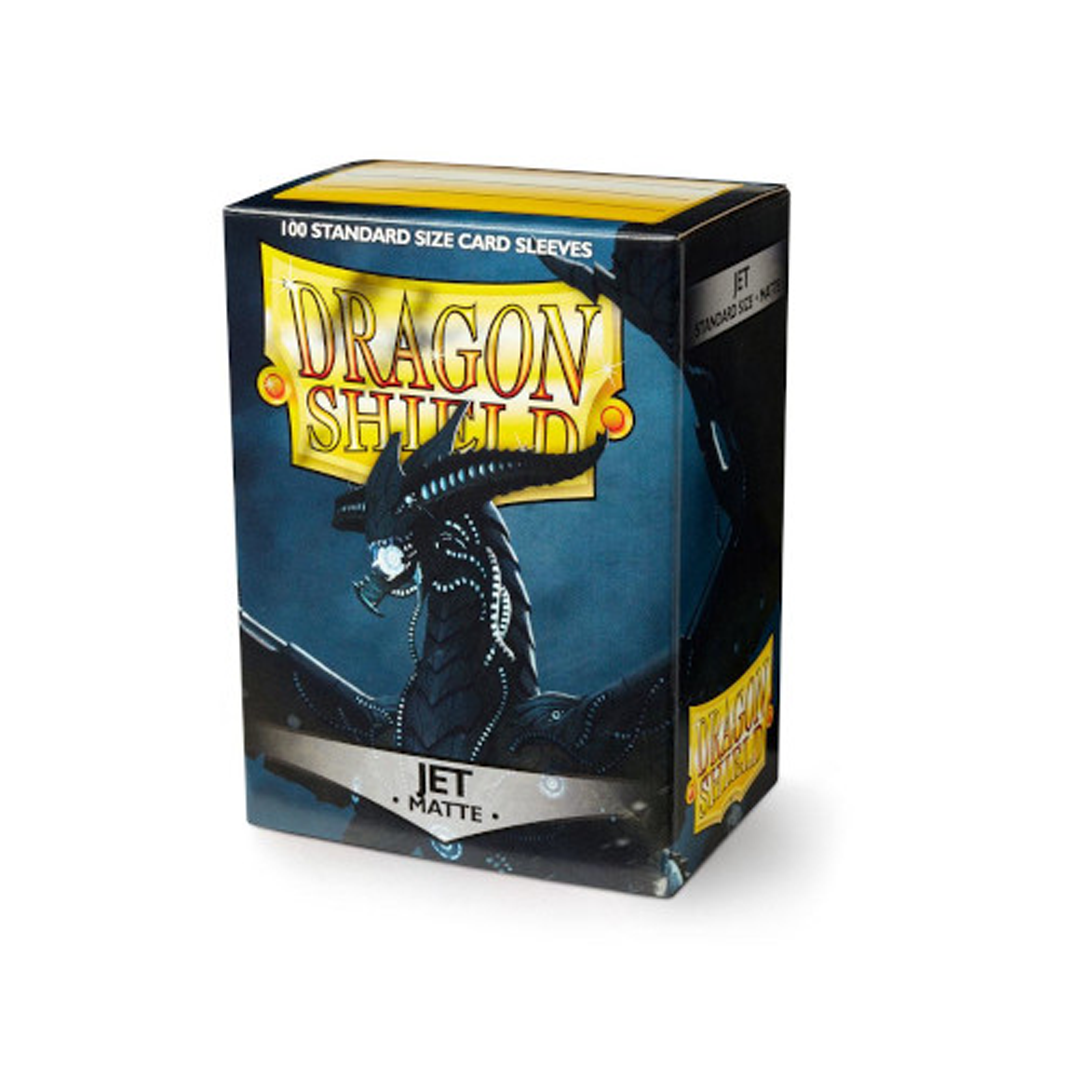 Dragon Shield - Matte - Standard Size - Jet (100pk)