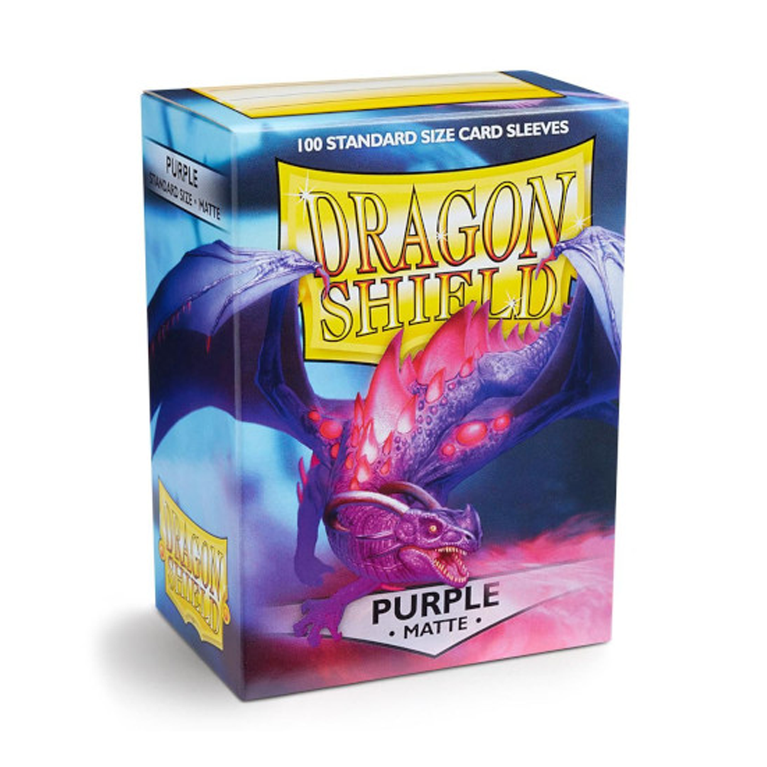 Dragon Shield - Matte - Standard Size - Purple (100pk)