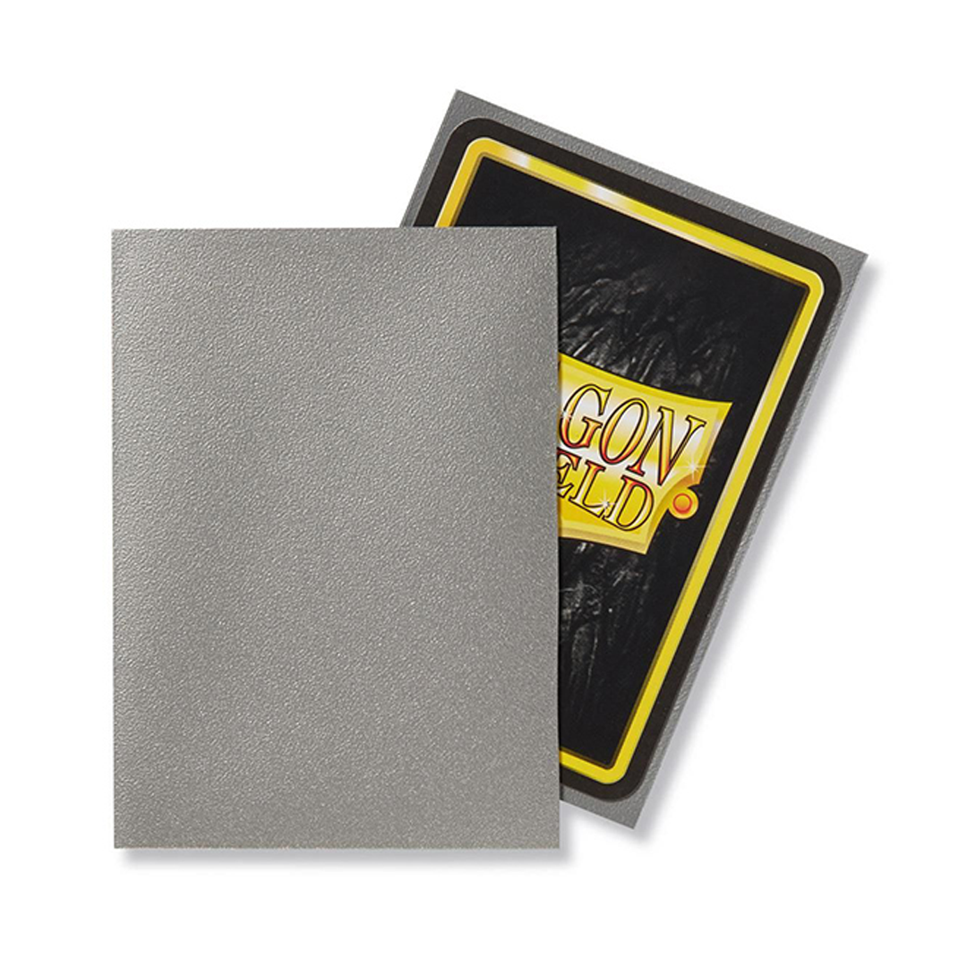 Dragon Shield - Matte - Standard Size - Silver (100pk)