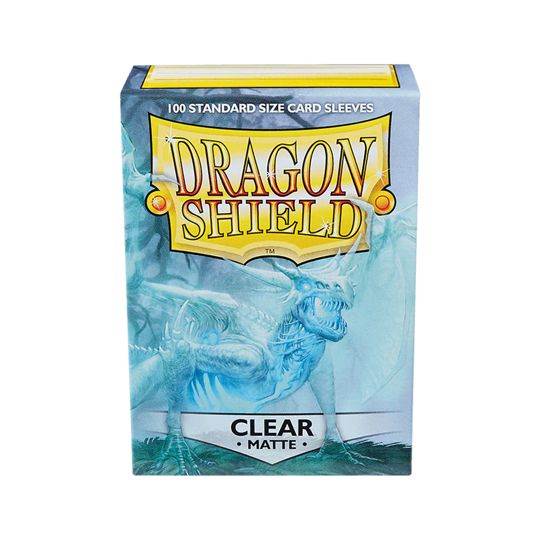 Dragon Shield - Matte Sleeves - Standard Size - 100pk - Clear