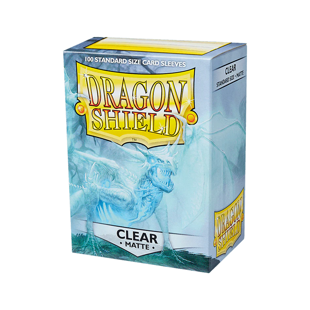 Dragon Shield - Matte Sleeves - Standard Size - 100pk - Clear