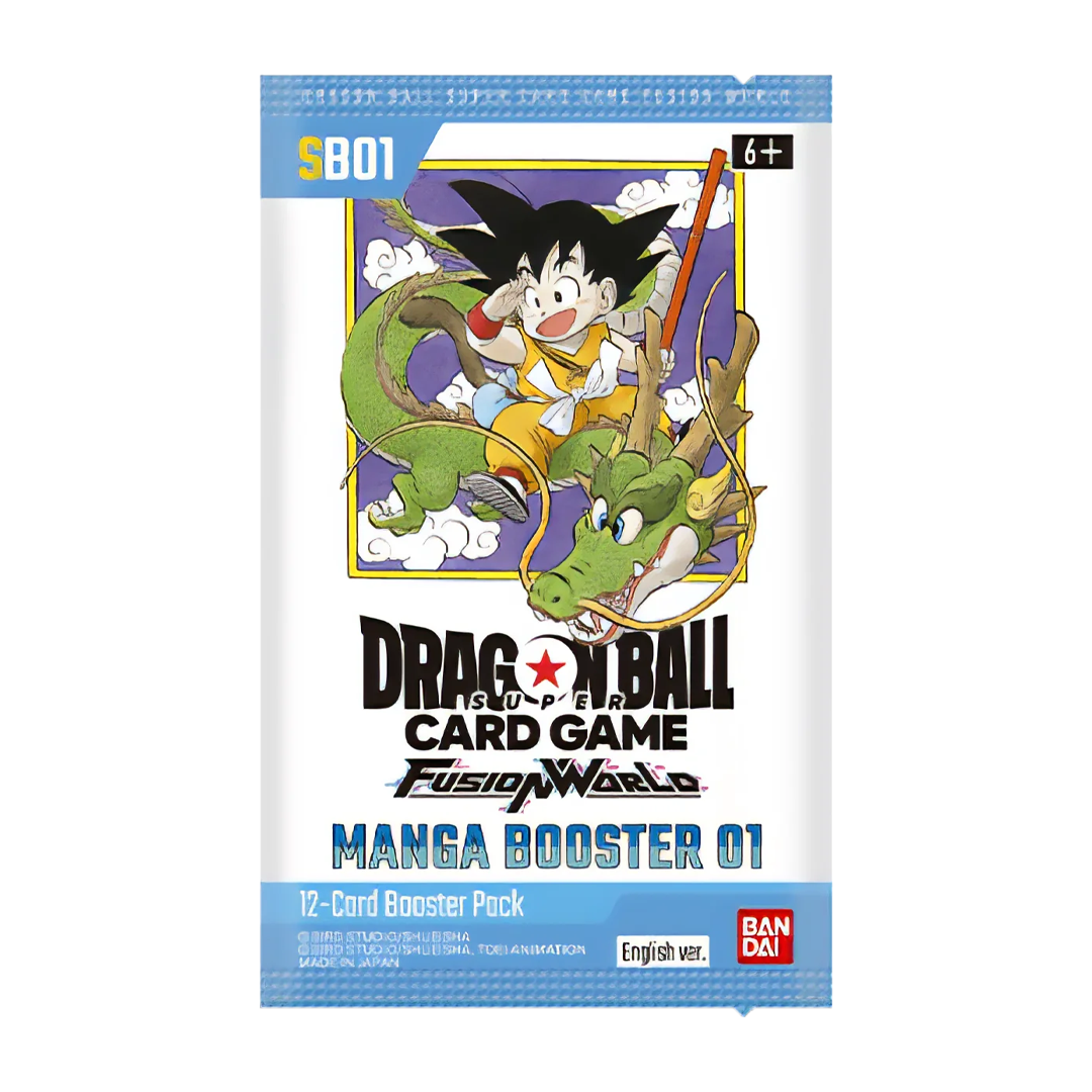 Dragon Ball Super CG - Fusion World - Manga Booster (SB01) - Booster Pack