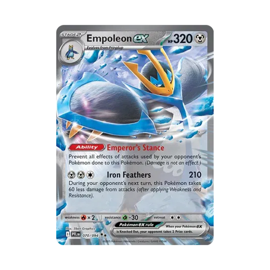 Empoleon ex - Phantasmal Flames - Double Rare - 070/094