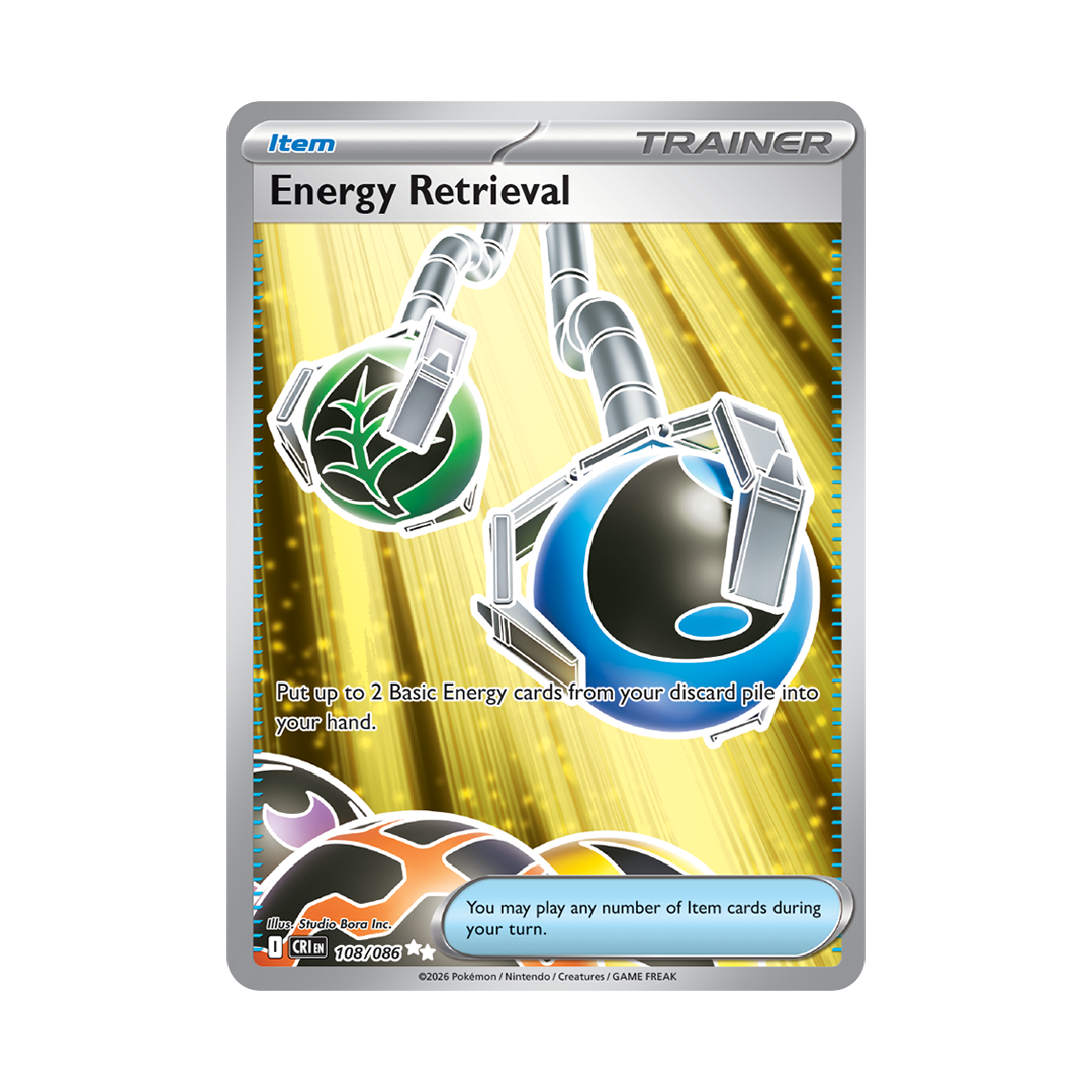 Energy Retrieval - Chaos Rising - Ultra Rare - 108/086