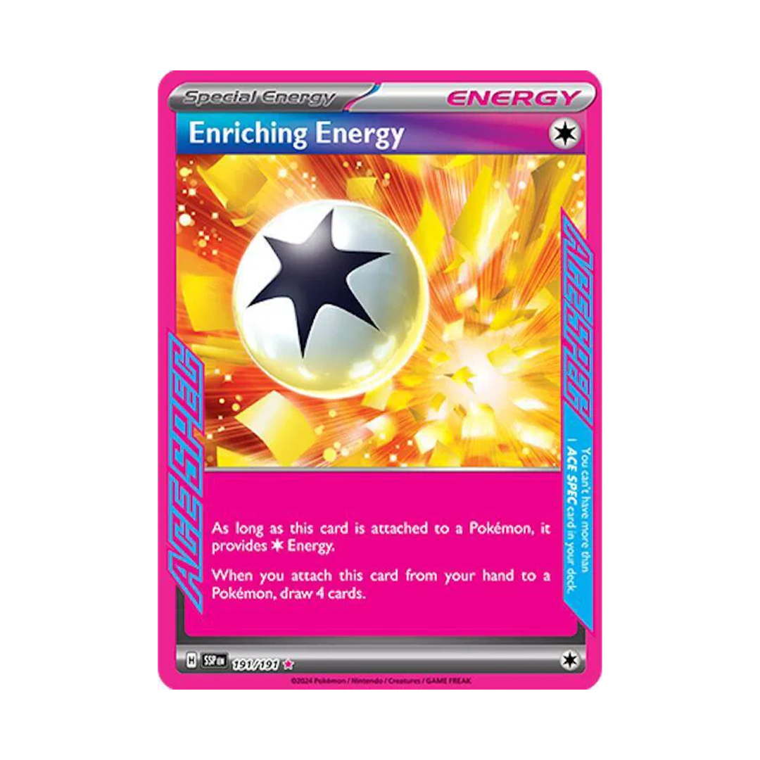 Enriching Energy - Surging Sparks - ACE SPEC Rare - 191/191