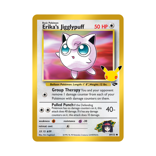 Erika's Jigglypuff - 30th Celebration: Classic Collection - 69/132