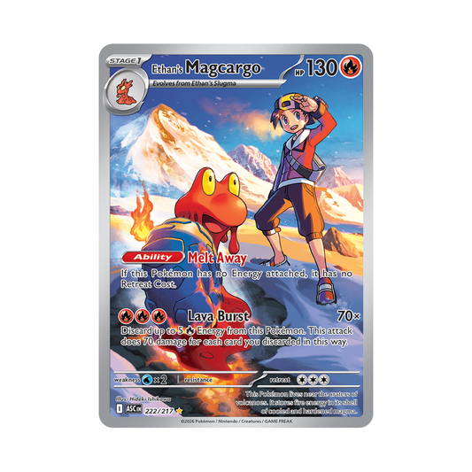 Ethan's Magcargo - Ascended Heroes - Illustration Rare - 222/217