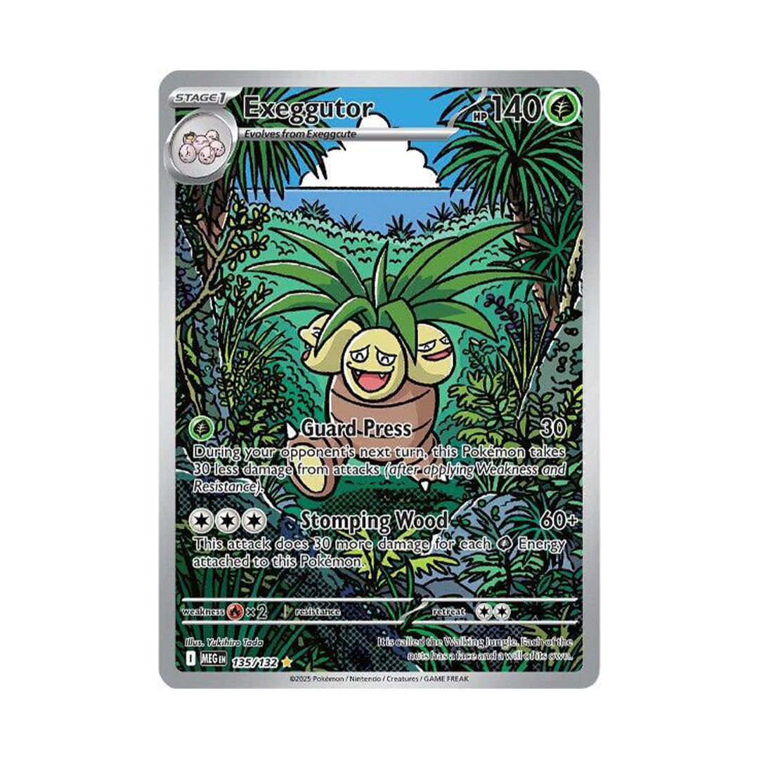 Exeggutor - Mega Evolution - Illustration Rare - 135/132