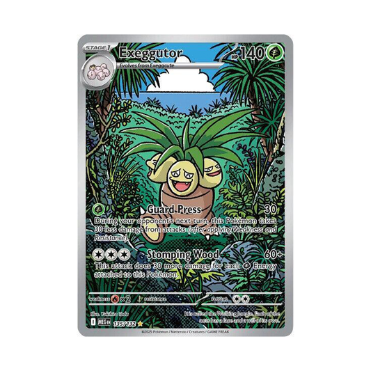 Exeggutor - Mega Evolution Base Set - Illustration Rare - 135/132