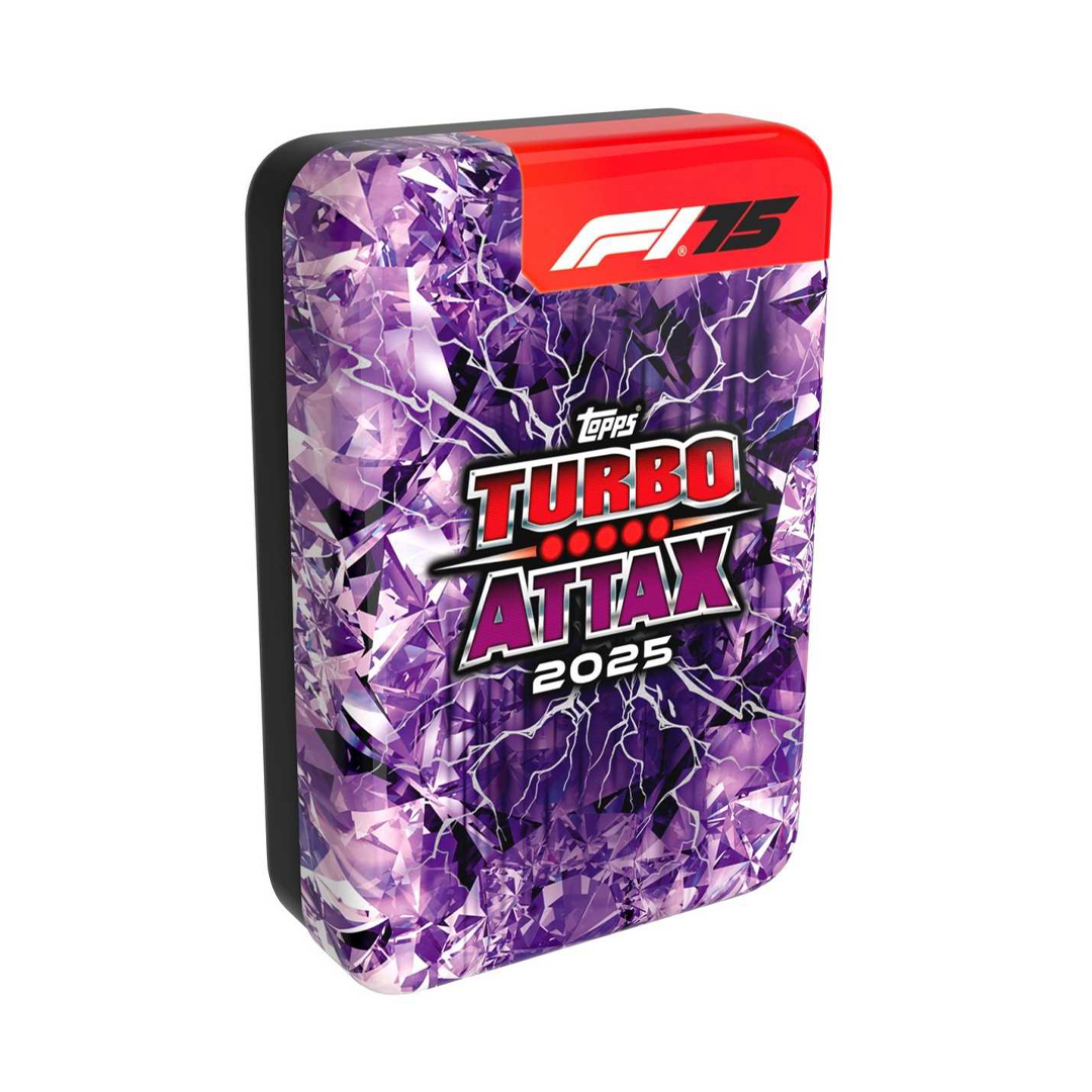 Topps - F1 Turbo Attax 2025 - Mega Tins (Lightning Lids)