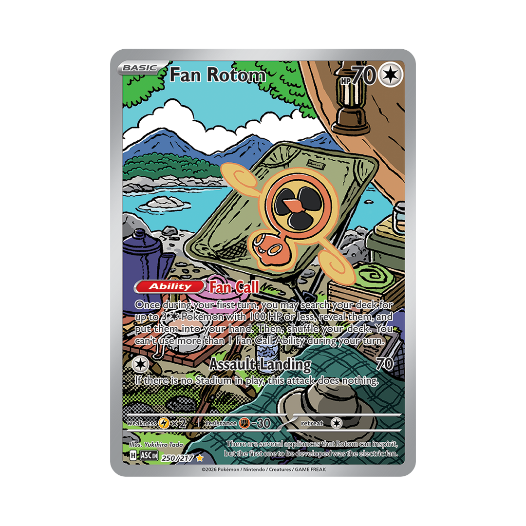 Fan Rotom - Ascended Heroes - Illustration Rare - 250/217