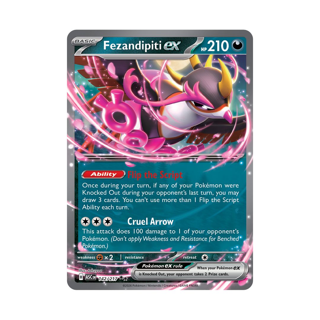 Fezandipiti ex - Ascended Heroes - Double Rare - 142/217