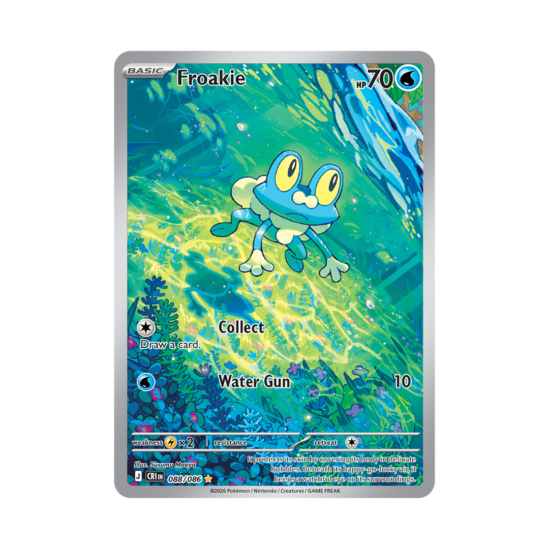 Froakie - Chaos Rising - Illustration Rare - 088/086