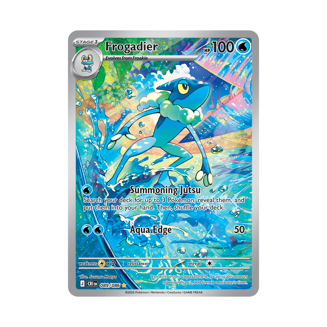 Frogadier - Chaos Rising - Illustration Rare - 089/086