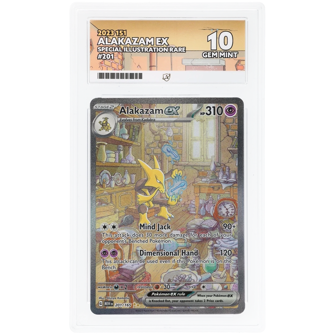 Alakazam ex 201/165 - SV: 151 Special Illustration Rare - ACE 10
