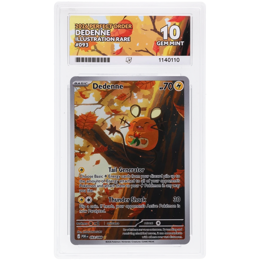 Dedenne 093/088 - Perfect Order Illustration Rare - ACE 10