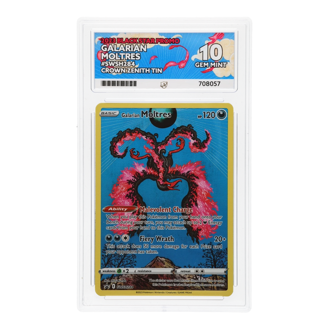 Galarian Moltres SWSH284 - Sword & Shield Promo - ACE 10