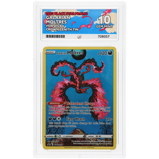 Galarian Moltres SWSH284 - Sword & Shield Promo - ACE 10