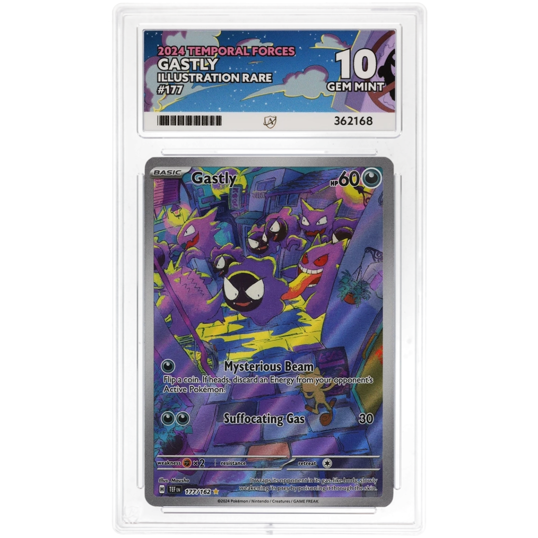 Gastly 177/162 - Temporal Forces Illustration Rare - ACE 10
