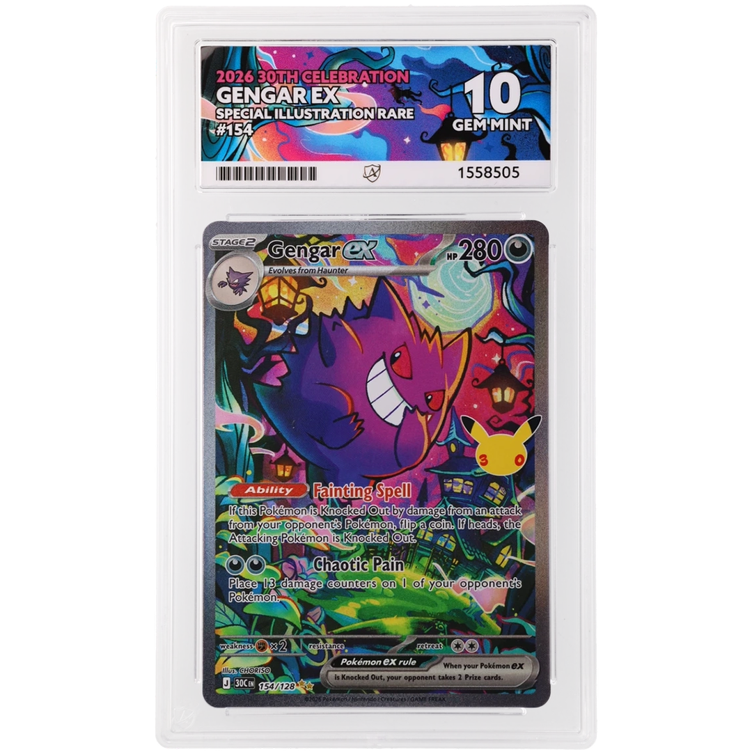 Gengar ex 154/128 - 30th Celebration Special Illustration Rare - ACE 10