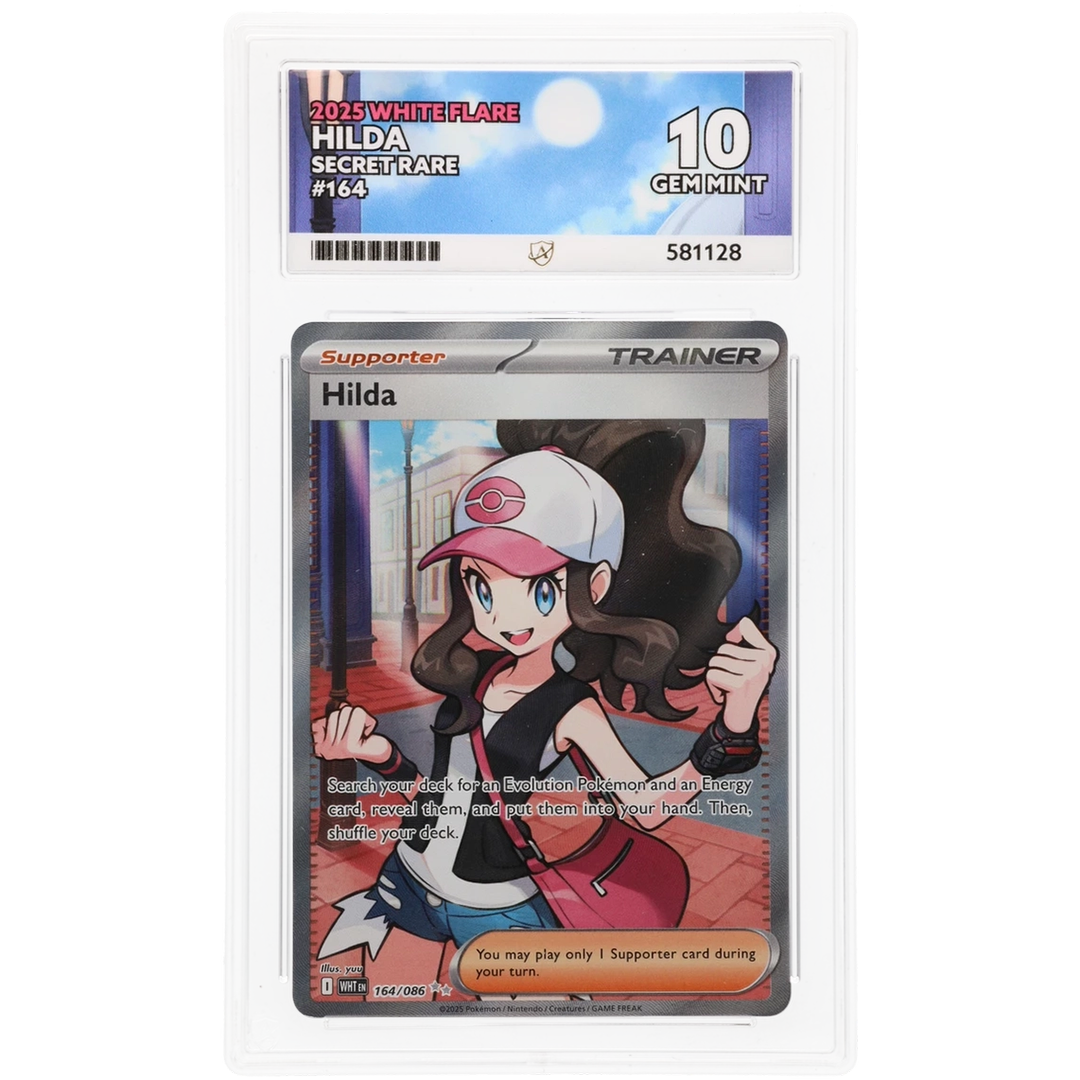 Hilda 164/086 - White Flare Ultra Rare - ACE 10