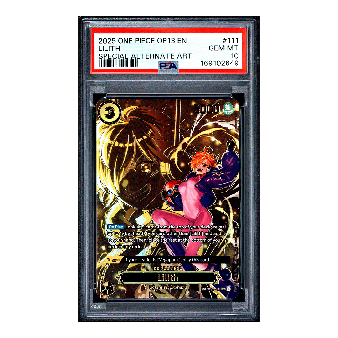 Lilith OP07-111 - Carrying On His Will Special Rare - PSA 10