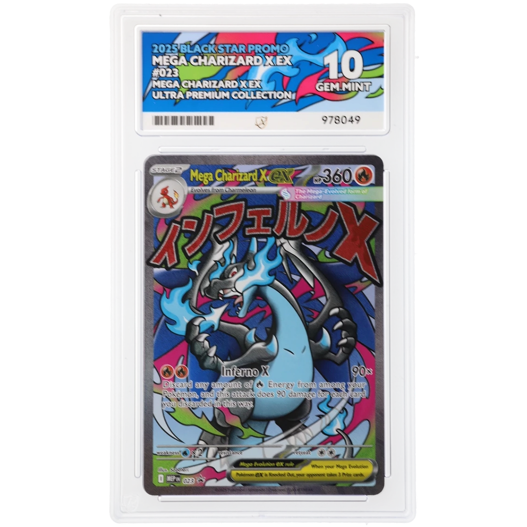 Mega Charizard X ex 023 - Mega Evolution Promo - ACE 10