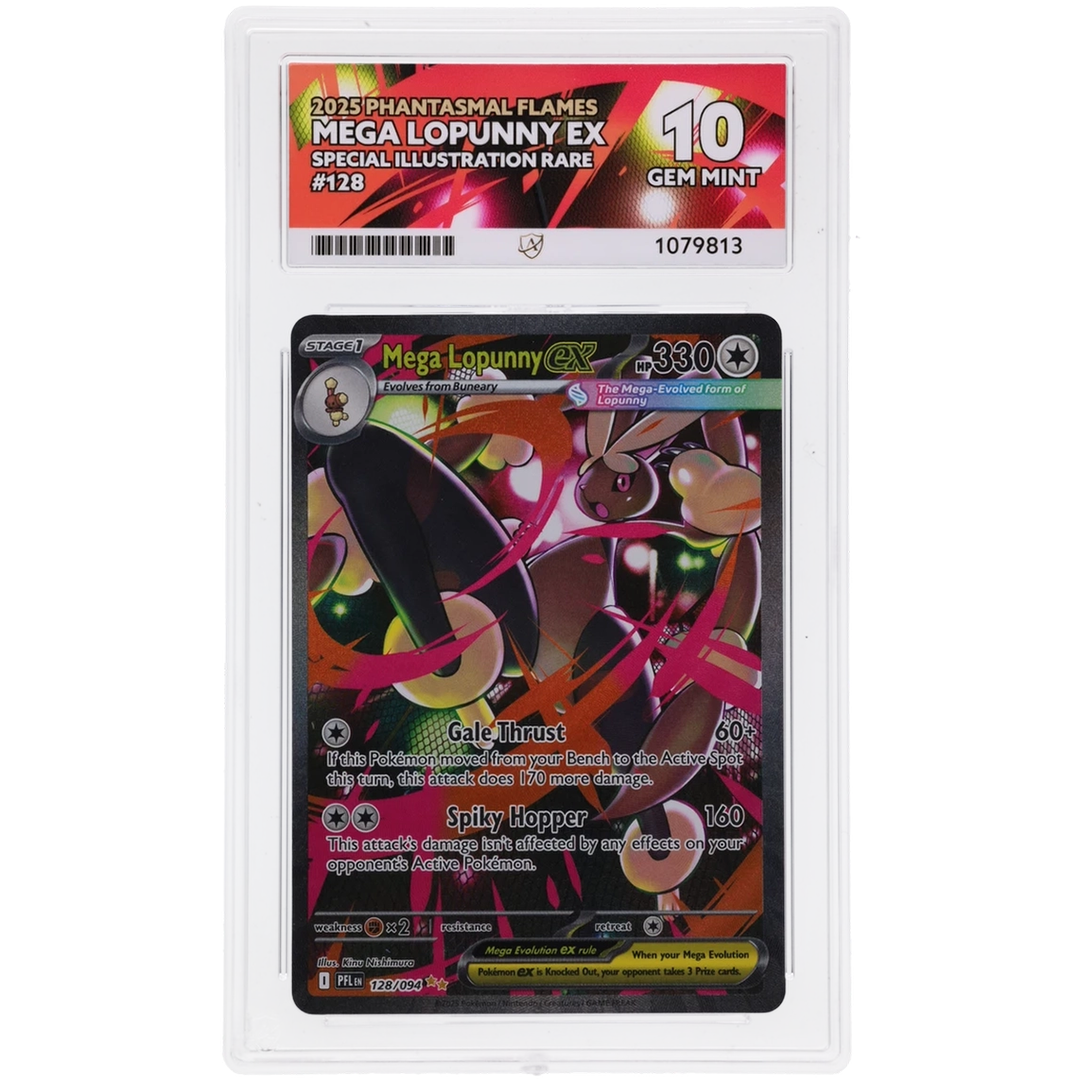 Mega Lopunny ex 128/094 - Phantasmal Flames Special Illustration Rare - ACE 10