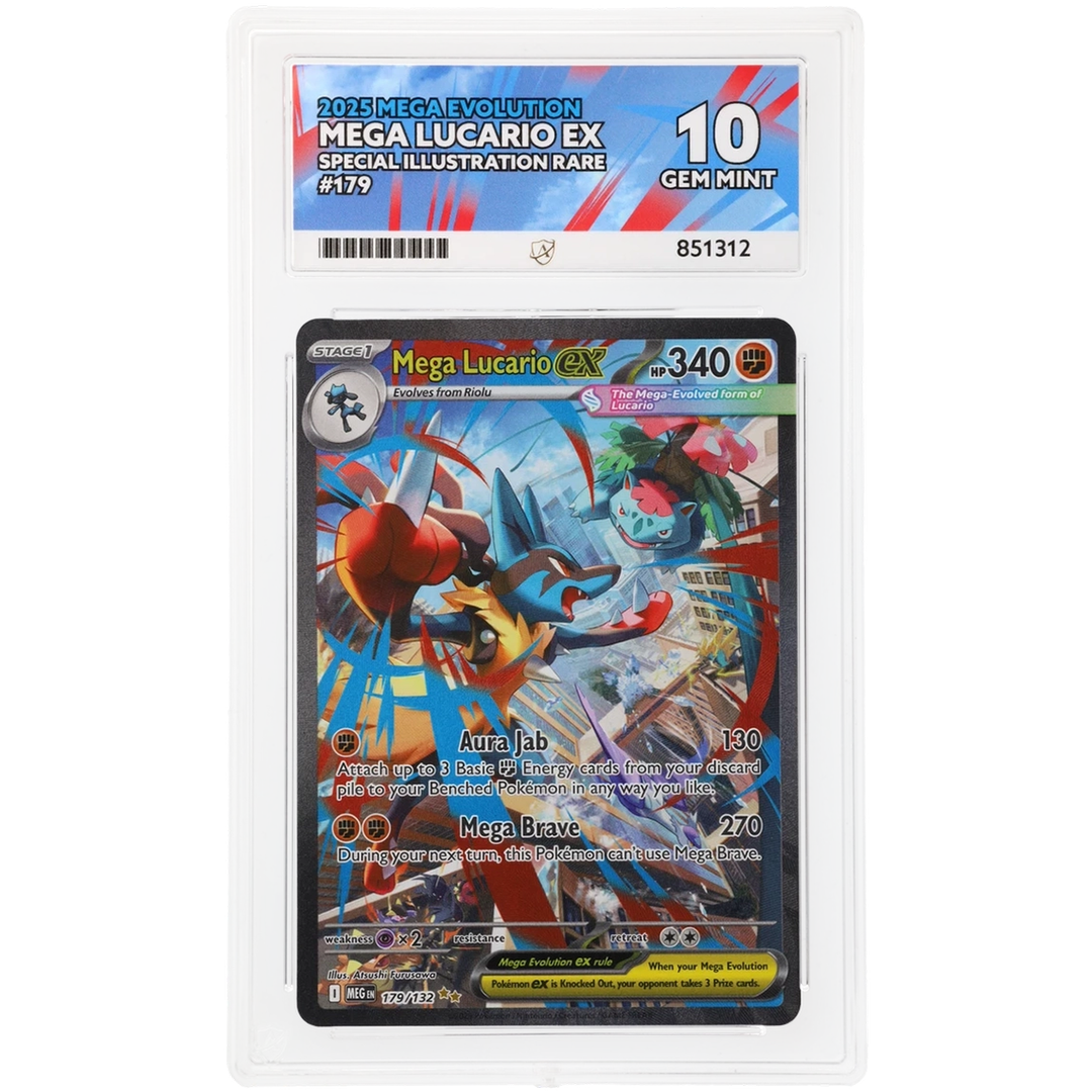 Mega Lucario ex 179/132 - Mega Evolution Special Illustration Rare - ACE 10