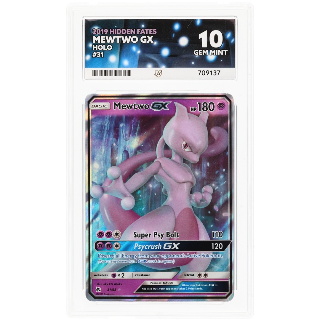 Mewtwo GX 31/68 - Hidden Fates Ultra Rare - ACE 10