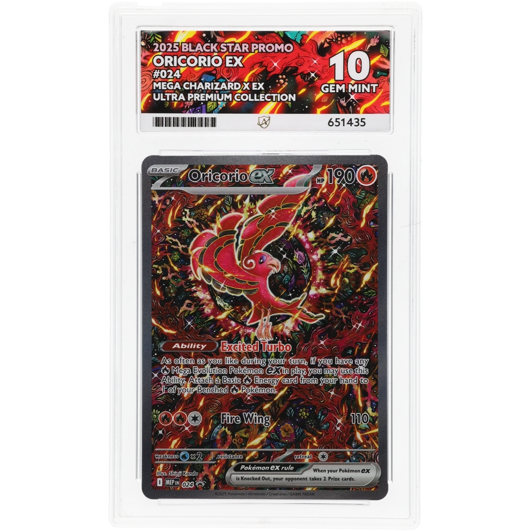 Oricorio ex 024 - Mega Evolution Promo - ACE 10