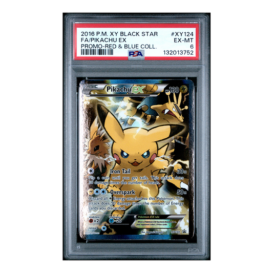 Pikachu EX XY124 - XY Promo - PSA 6