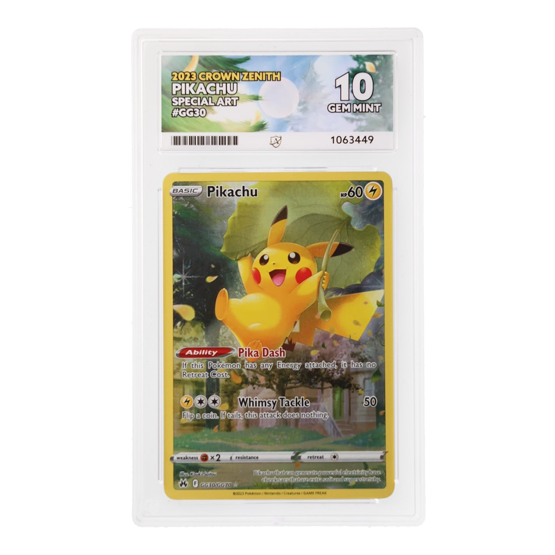 Pikachu GG30/GG70 - Crown Zenith: Galarian Gallery Ultra Rare - ACE 10